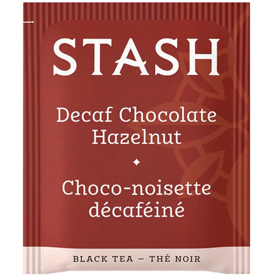 Stash Tea Dessert & Chocolate>Chocolate Hazelnut Decaf Black Tea