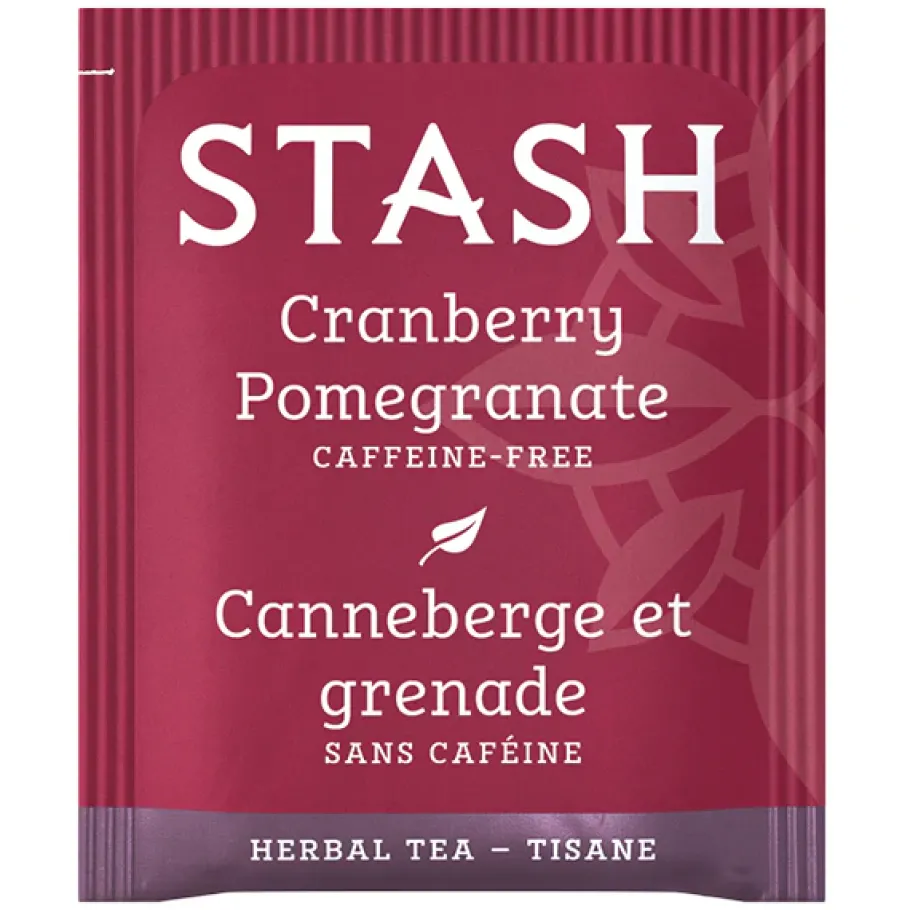 Stash Tea Tea Bags>Cranberry Pomegranate Herbal Tea