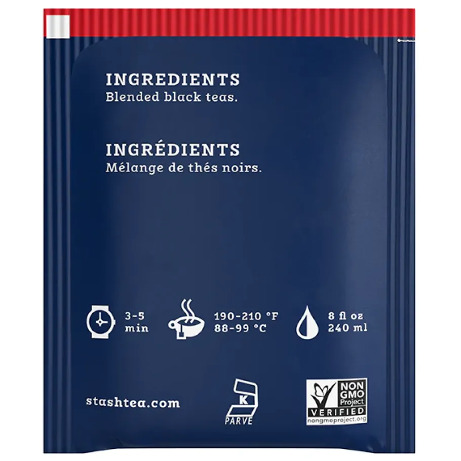 Stash Tea Unflavored>English Breakfast Black Tea