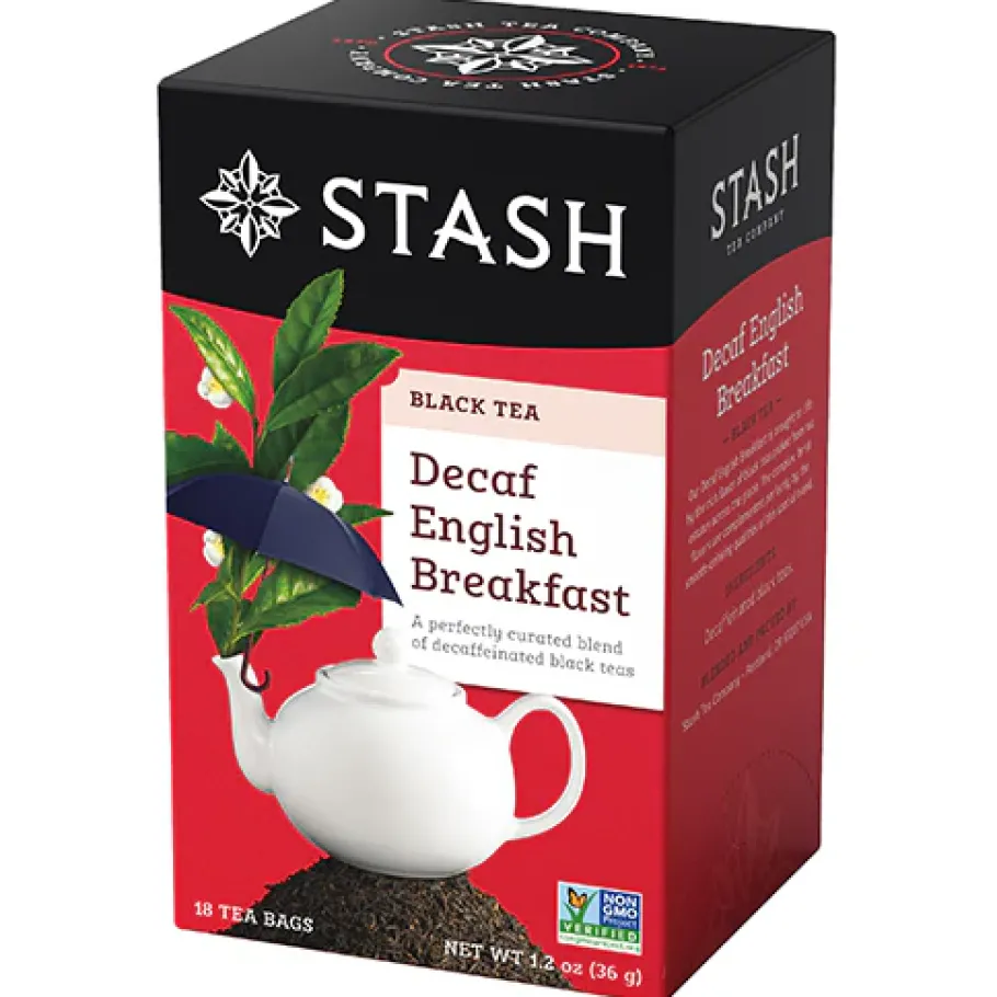 Stash Tea Unflavored>English Breakfast Decaf Black Tea