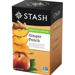 Stash Tea Fruity>Ginger Peach Green Tea