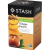 Stash Tea Ginger>Ginger Peach Green Tea