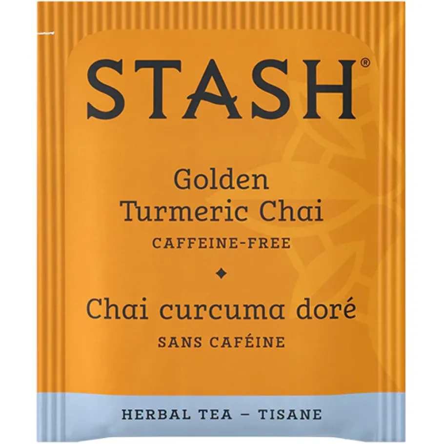 Stash Tea Chai>Golden Turmeric Chai Herbal Tea