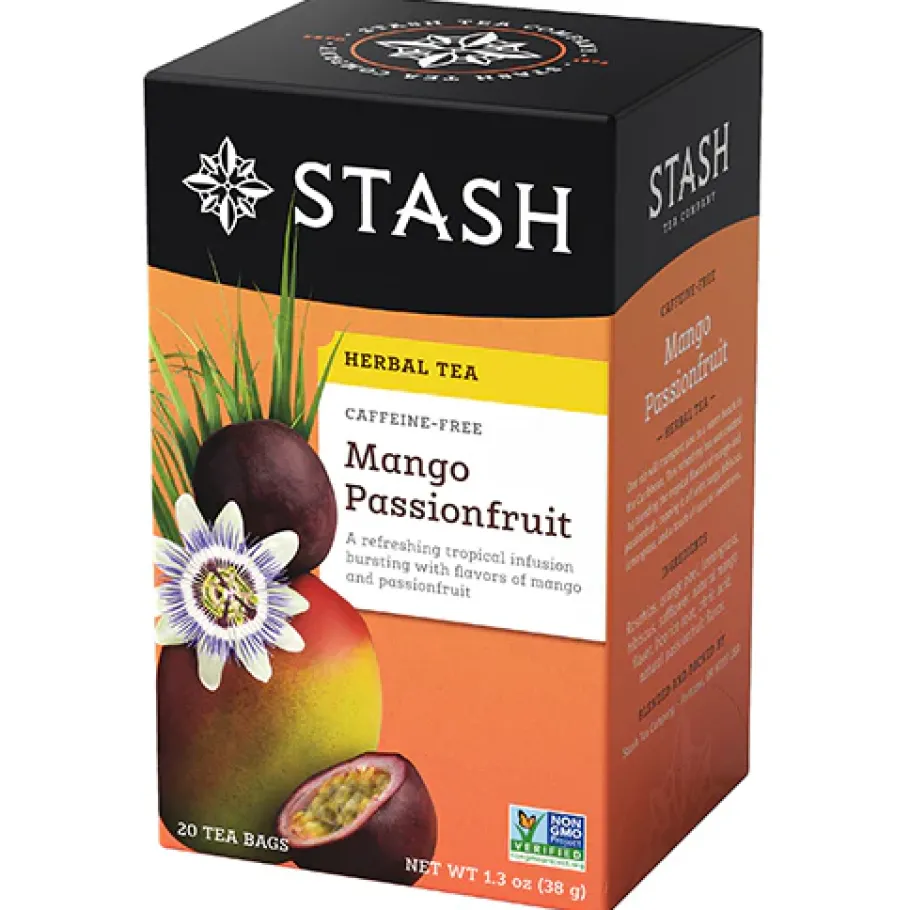 Stash Tea Fruity>Mango Passionfruit Herbal Tea