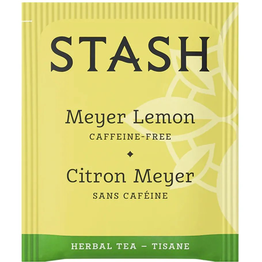 Stash Tea Tea Bags>Meyer Lemon Herbal Tea