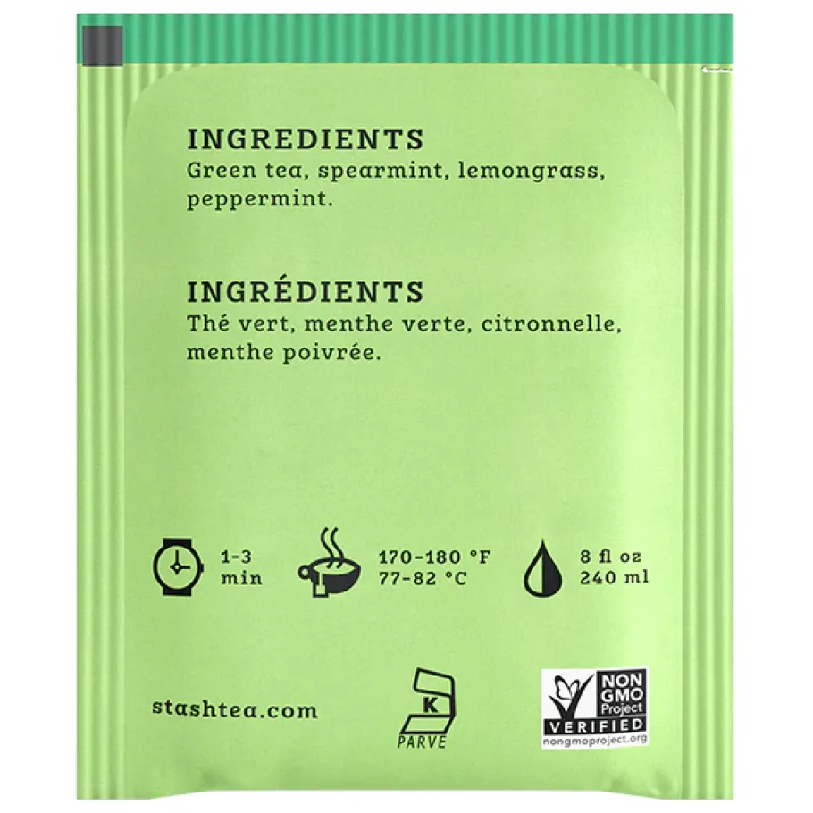 Stash Tea Wellness>Moroccan Mint Mindfulness Green Tea
