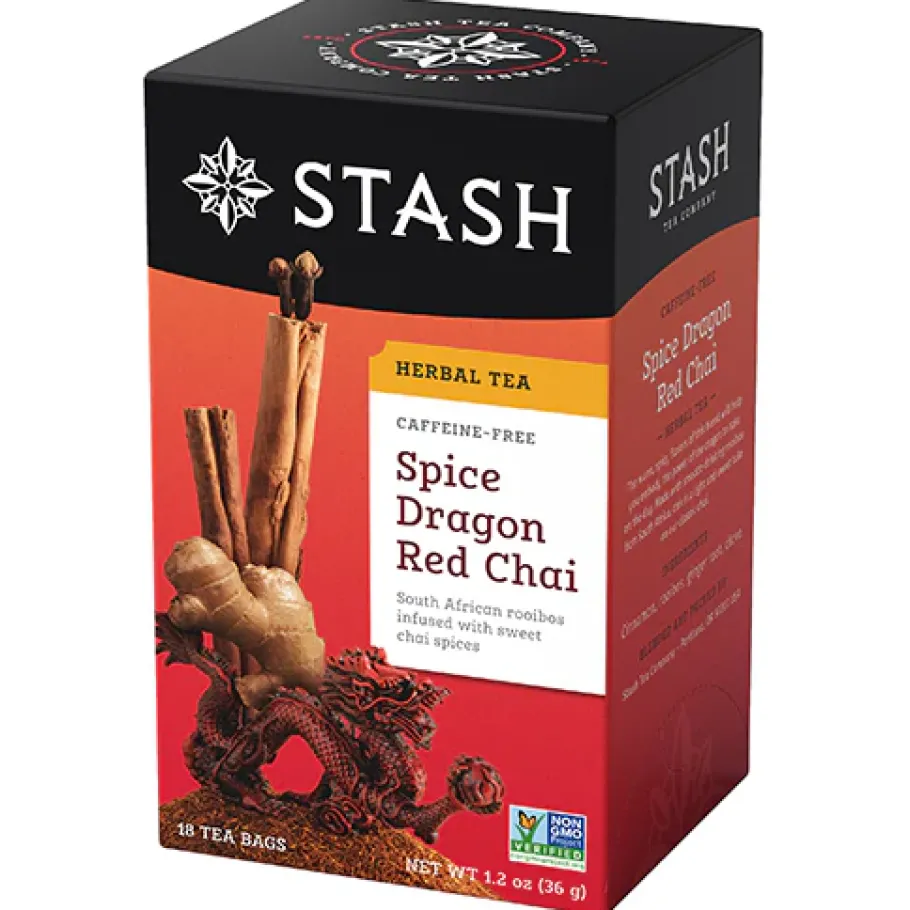 Stash Tea Herbal>Spice Dragon Red Chai Herbal Tea