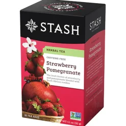 Stash Tea Specialty>Strawberry Pomegranate Red Herbal Tea