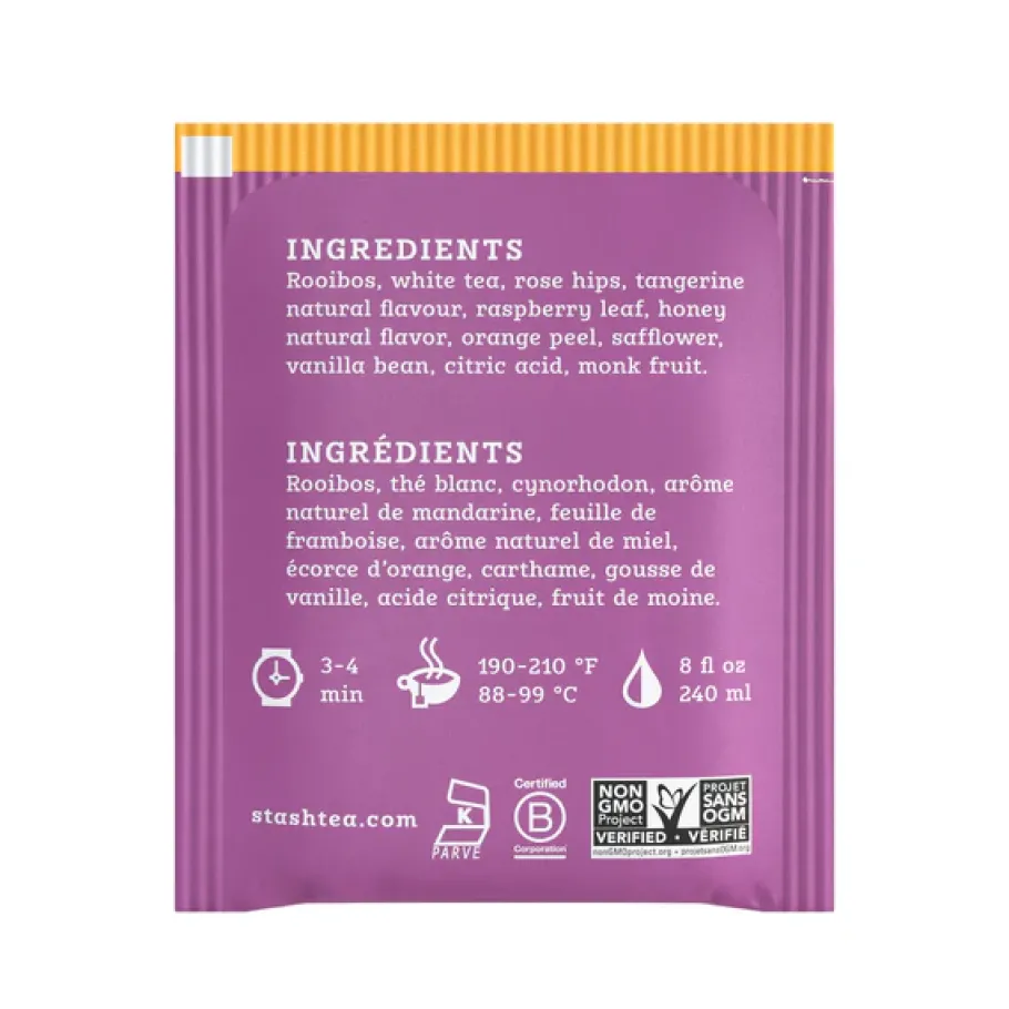 Stash Tea Specialty>Tangerine Honey Daydream White Tea