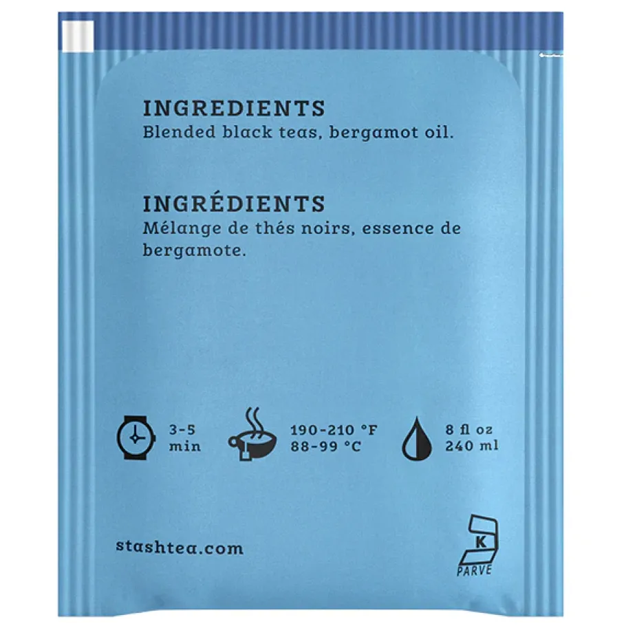 Stash Tea Black>Uplifting Double Bergamot Earl Grey Black Tea