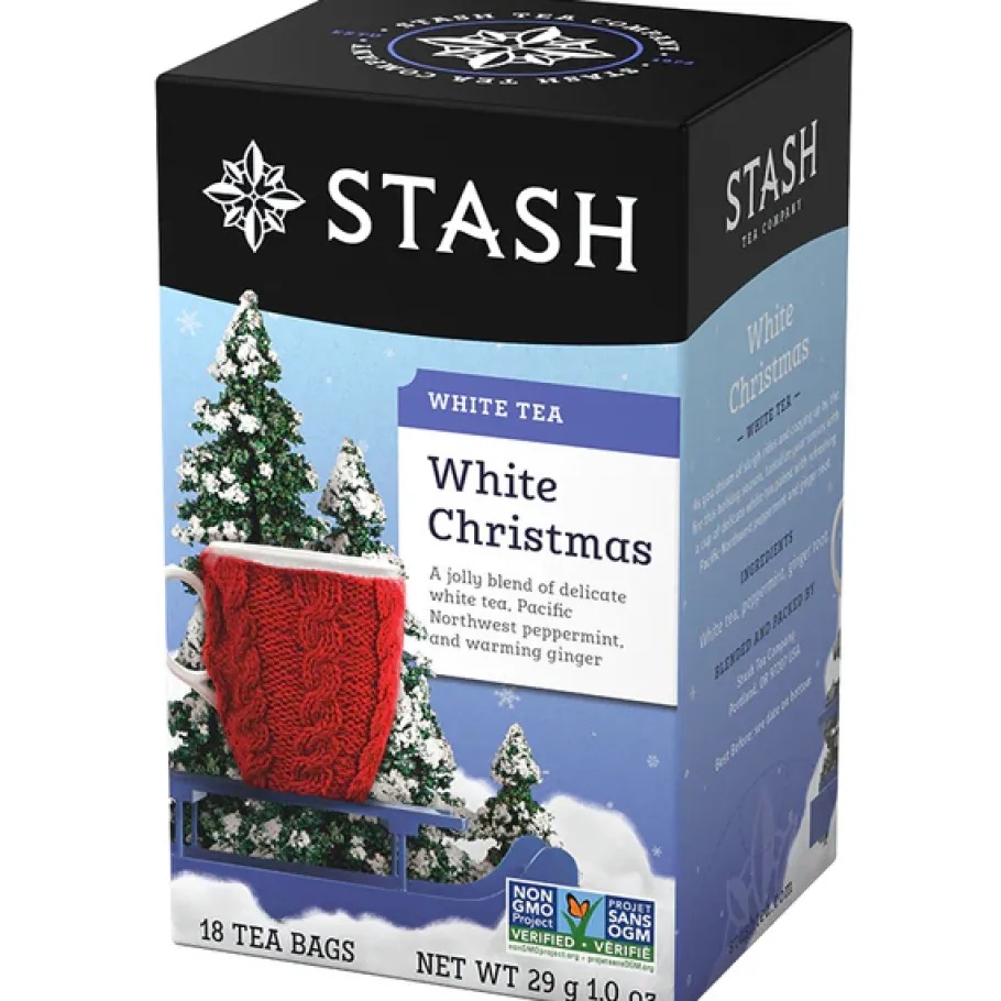 Stash Tea Tea Bags>White Christmas White Tea